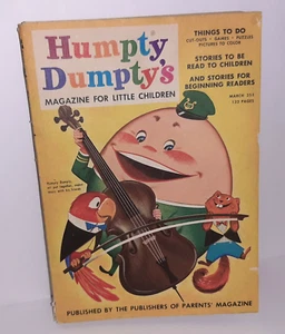 Vintage Humpty Dumpty's Magazine for Little Children March 1955 Complete - Imagen 1 de 7