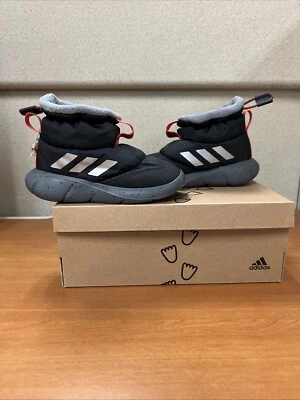 Adidas Niño Pequeño Monofit Bota de Invierno 'Negro Rojo Brillante' 9 EE. UU. Talla IG4960 NUEVO SIN CAJA Foto 1 de 4