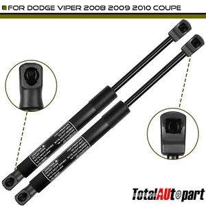 2pcs Lift Support Shock Strut for Dodge Viper 2008 2009 2010 Coupe Rear Trunk - Picture 1 of 8