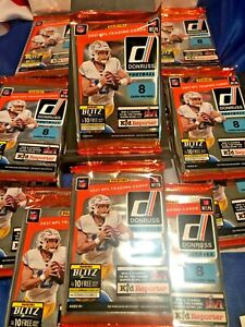 One Pack 2021 Donruss Football Blaster Pack Factory Sealed - Downtown Hunt