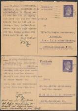Posten- & Lots-Briefmarken-Ganzsachen aus dem deutschen Reich als Ganzsachen