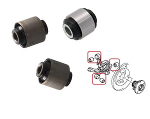 Rear Control Arm Knuckle Hub Bushes Bushings fits Mitsubishi Eclipse 2005-2011 - Picture 1 of 1