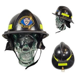 Vintage Morning Pride San Bernardino Fire Dept. Firefighter Helmet 6-9.5 HDO - Picture 1 of 17