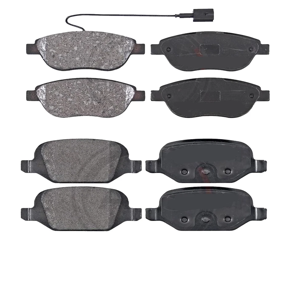 Kit Pastiglie Pattini Pasticche Anteriori e Posteriori per FIAT IDEA (350) - Immagine 1 di 1