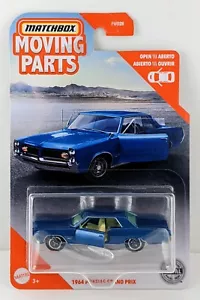 '64 Pontiac Grand Prix / Blue / Matchbox Moving Parts / 2019 - Picture 1 of 2