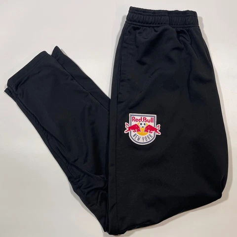 Adidas New York Red Bulls Pants Adult Size M Soccer Training Sweatpants Black Cover