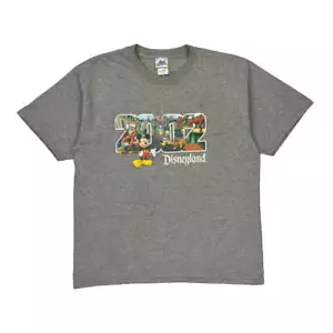 Camiseta con Gráfico Made In Usa Disney - XL Gris Mezcla de Algodón - Imagen 1 de 8