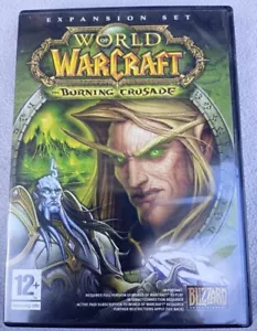 WORLD OF WARCRAFT THE BURNING CRUSADE EXPANSION SET 4 x DISCS PLUS DVD PC GAME - Picture 1 of 2