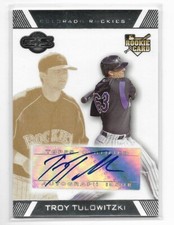 2007 Topps Co-Signers PICK-A-AUTOGRAPH Tulowitzki Lind Moore Alex Gordon RCs +++