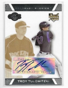 2007 Topps Co-Signers PICK-A-AUTOGRAPH Tulowitzki Lind Moore Alex Gordon RCs +++