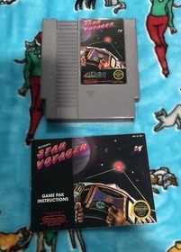 Nintendo NES Video Game Star Voyager with manual