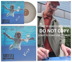 Krist Novoselic signed Nirvana Nevermind Album, Vinyl COA Proof handsigniert - Bild 1 von 5