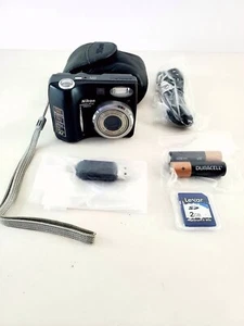 Nikon COOLPIX 7600 7.1 MP Compact Digital AF Camera, 3X Zoom ED, 2GB SD, MINT! - Picture 1 of 23