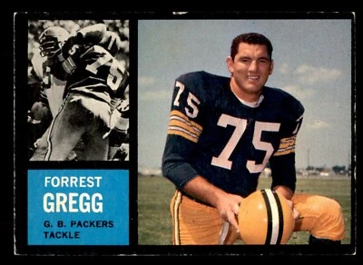1962 Topps Football #70 Forrest Gregg EX *d2 - Image 1 of 2