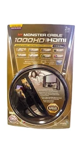 Monster Cable Ultimate High Speed 1000HD HDMI Cable for HDTV - 2 Meter (6.5 Ft) - Picture 1 of 1