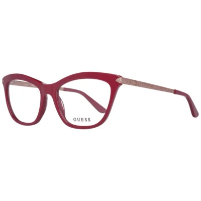 GUESS GU2655 Pink 072 Cat Eye Plastic Optical Eyeglasses Frame 53-17-135 2655 A - Image 1 of 3