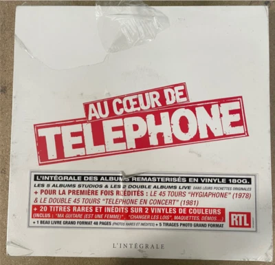 Téléphone – Au Cœur De Téléphone 14 LP Box Set - Image 1 of 4
