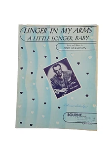 Vintage Noten Linger In My Arms A Little Longer, Baby 1946 Woody Herman - Bild 1 von 7