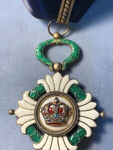 Kingdom Of Yugoslavia. Order Of The Yugoslav Crown. 1930 Vg. Silver.