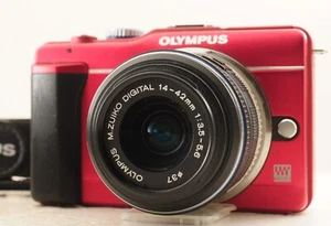 OLYMPUS PEN Lite E-PL1s 12.3MP Camera w/ 14-42mm Lens Shutter Count 2961 JP - Picture 1 of 19