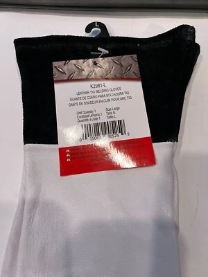 Lincoln Electric K2981-L Leather TIG Welding Gloves LARGE - Image 1 of 2