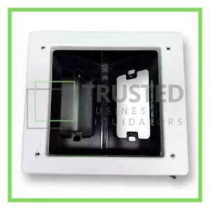 Legrand TV2MW Two-Gang Commercial Metal Recessed TV Box Media Wall Box White New - Picture 1 of 11