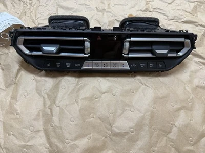 OEM BMW G20 G22 G23 G26 G80 G82 G83 AC Vent Heater Climate Control Switch Panel - Image 1 of 4