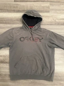 Vintage Oakley Hoodie Men Size L - Picture 1 of 7