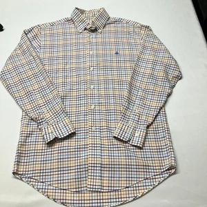 Brooks Brothers Original Polo Oxford Shirt Regular Fit Multi Color Check Size S - Picture 1 of 13
