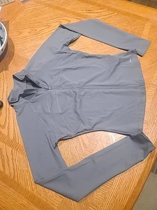 Super Cute Girls Size Small Athletic Jacket GRAY NEW In BAG - Picture 1 of 3