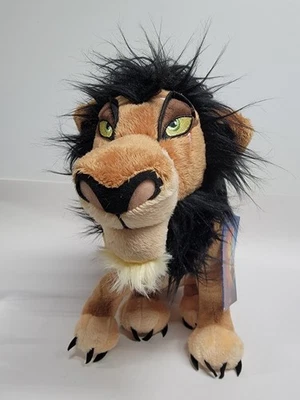  NWT The Lion King Scar Disney Store Plush Villain Stuffed Animal Figure - Image 1 of 4