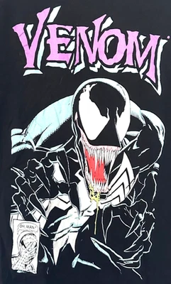 Camisa MARVEL Venom para mujer - Negra - Talla grande - NUEVA CON ETIQUETAS Foto 1 de 4