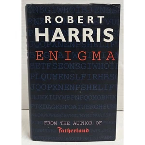 Enigma Hardcover SIGNED AUTOGRAPHED Copy by Robert Harris - Picture 1 of 3