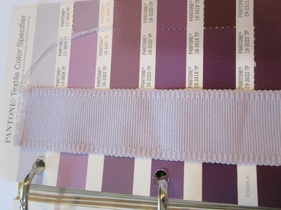Samuel & Sons 1.5" Cambridge Gros Grain pale Lavender WISTERIA 11+5/8yds Ribbon - Image 1 of 4