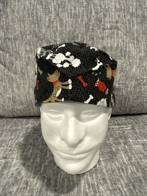 Scrub Cap Cartoon Dogs - Image 1 of 4