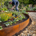 Flexible Metal Garden Border Lawn Edging Outdoor Grass Path Edge Roll 5m and 10m