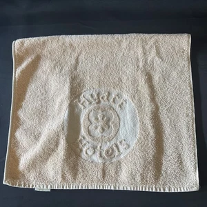 Vintage Hyatt Hotels Hand Towel Beige Sculpted Logo 27” x ~ 16.5" By VIP Towels - Picture 1 of 5