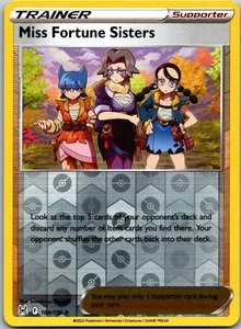 Miss Fortune Sisters 164/196 - SWSH11: Lost Origin reverso Holo | Mezcla y combinación - Imagen 1 de 2