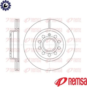 2x BRAKE DISC 6647.10 FOR VW GOLF/PLUS/VI/IV JETTA/III CADDY/Box/Body/MPV EOS - Picture 1 of 6