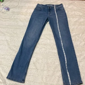 Damen Wrangler gerades Bein 3/4 x 34 Western Wear Jeanshose Cowgirl gerade  - Bild 1 von 9