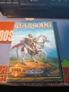 WARSONG für Sega Genesis in OVP Mega Drive Spiel mit Anleitung - Bild 1 von 3