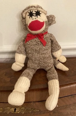 Vintage Handmade Rockford Sock Monkey - Image 1 of 4
