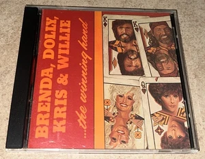 Brenda Dolly Kris & Willie - The Winning Hand CD Rare OOP CBS Special Products - Picture 1 of 4