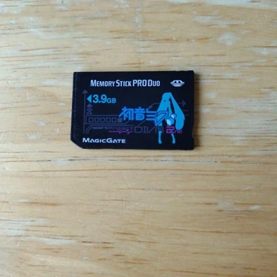 Lexar Memory Stick PRO Duo 3.9GB Hatsune Miku Collaboration For PSP - Image 1 of 2