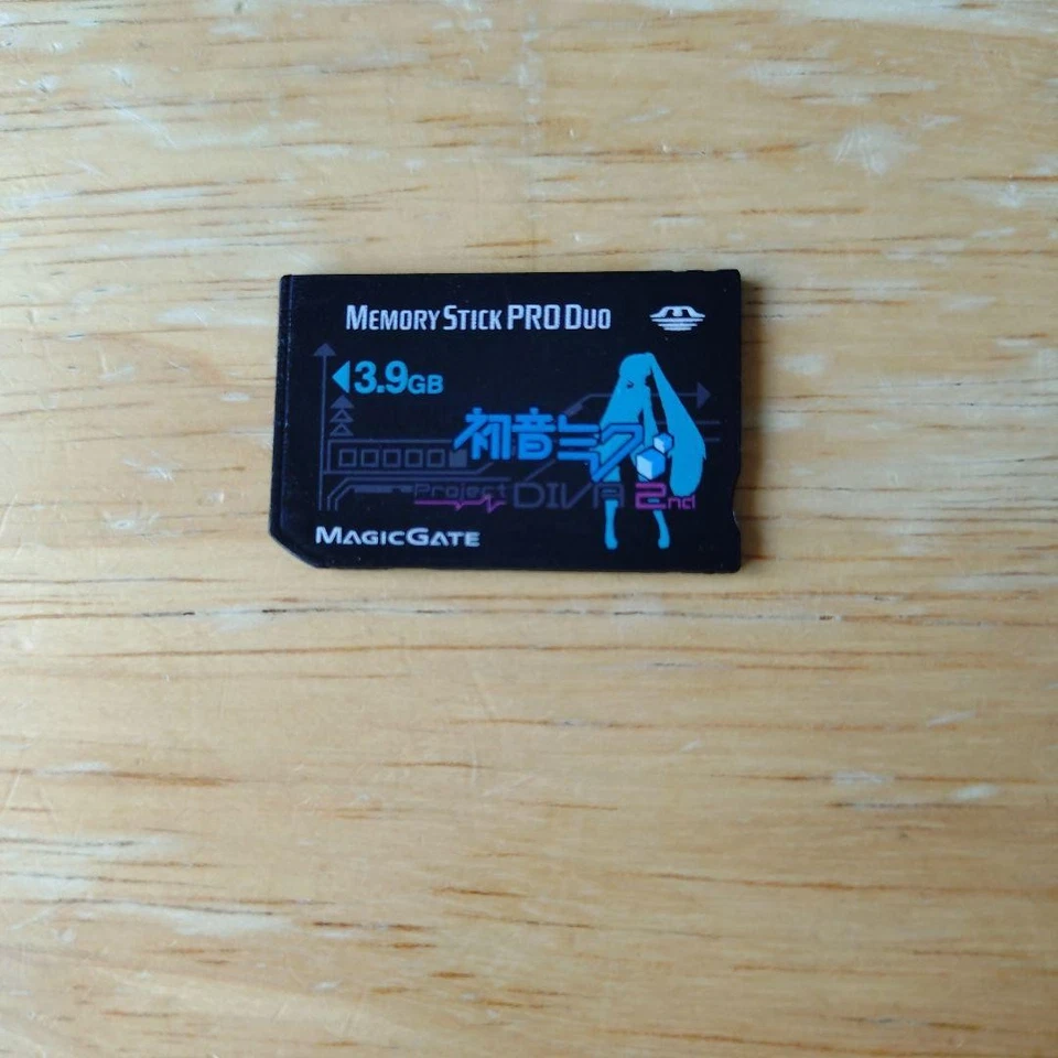Lexar Memory Stick PRO Duo 3.9GB Hatsune Miku Collaboration For PSP - Image 1 of 2