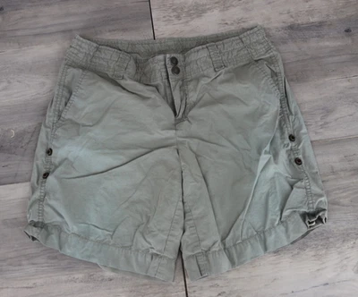 Pantalones cortos de secado rápido Gap para mujer talla 6 tiro medio 8" verde oliva Foto 1 de 4