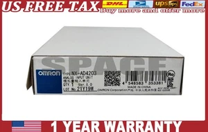 1 year warranty NEW in box Omron NX-AD4203 NXAD4203 Analog Input Unit - Picture 1 of 2