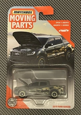 Ford Ranger 2019 Mattel Matchbox Moving Parts gris equipamiento nuevo Foto 1 de 3