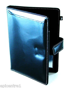PROPORTA SONY PRS 300 EREADER TASCHE SCHWARZ LACKLEDER HANDARBEIT - Bild 1 von 11