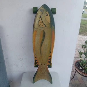 40 inch STONER'S SKATEBOARDS ORIGINAL LONGBOARD LONG BOARD W/CORE TRUCKS Signed - Picture 1 of 11